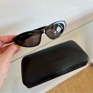 Balenciaga Twisted Cat-Eye Sunglasses